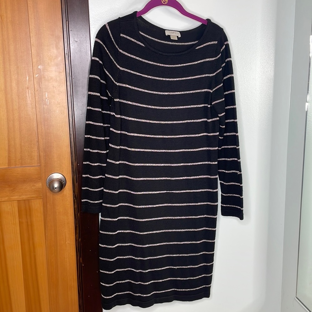 Loft Stripped Dress